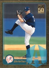 2001 Topps 50 Years Gold #T79 Christian Parker 0803/2001